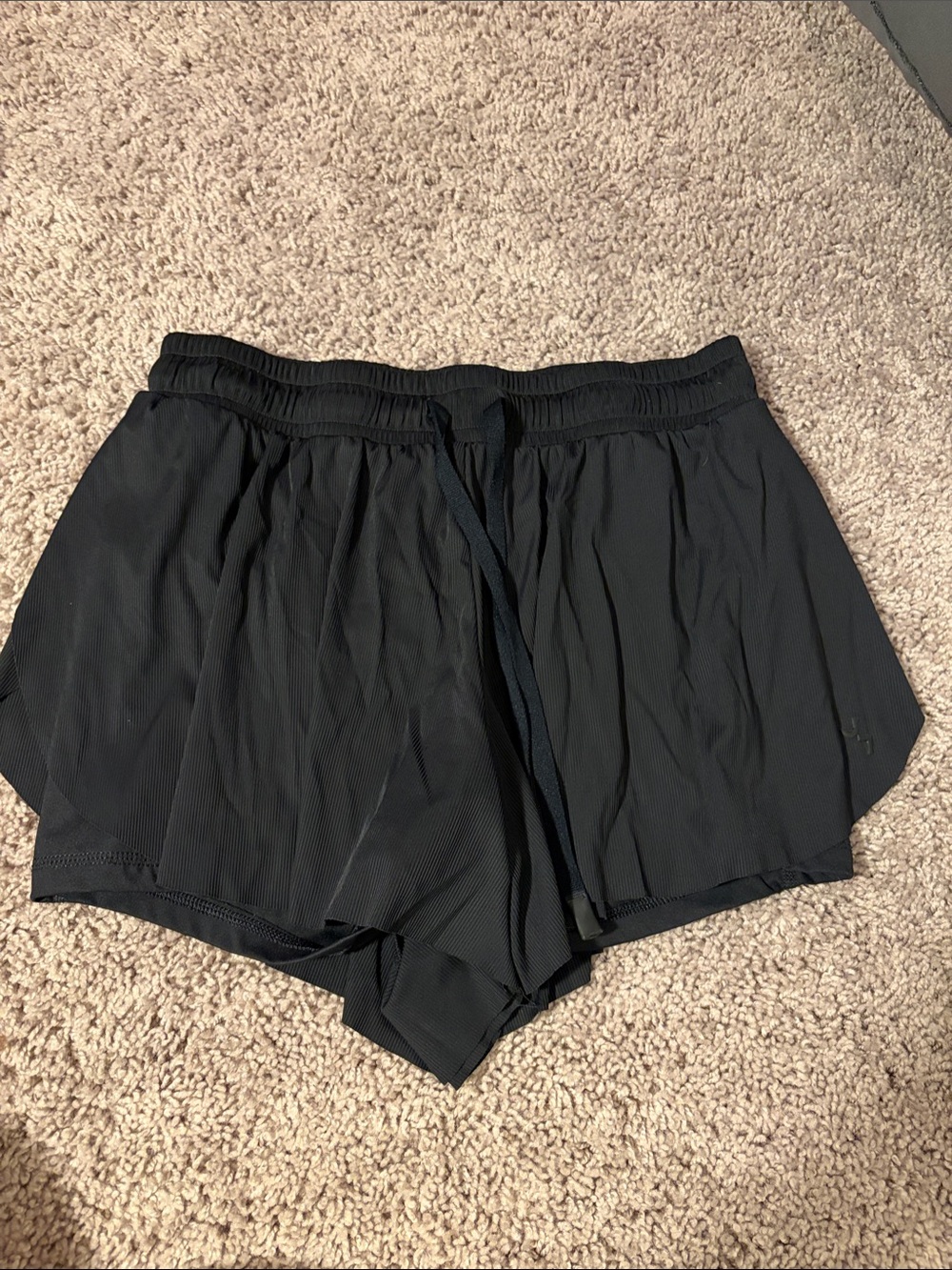 JoyLab Black Women's Athletic Shorts with Drawstring